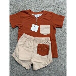 Special K Smocks Boys Set Fall Outfit 4T NWT